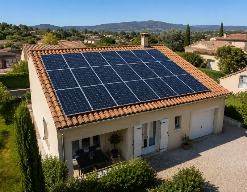 Prime à l'autoconsommation panneaux solaires Châteauneuf — aide financière de l'État